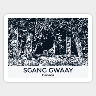 SGang Gwaay - Canada Sticker